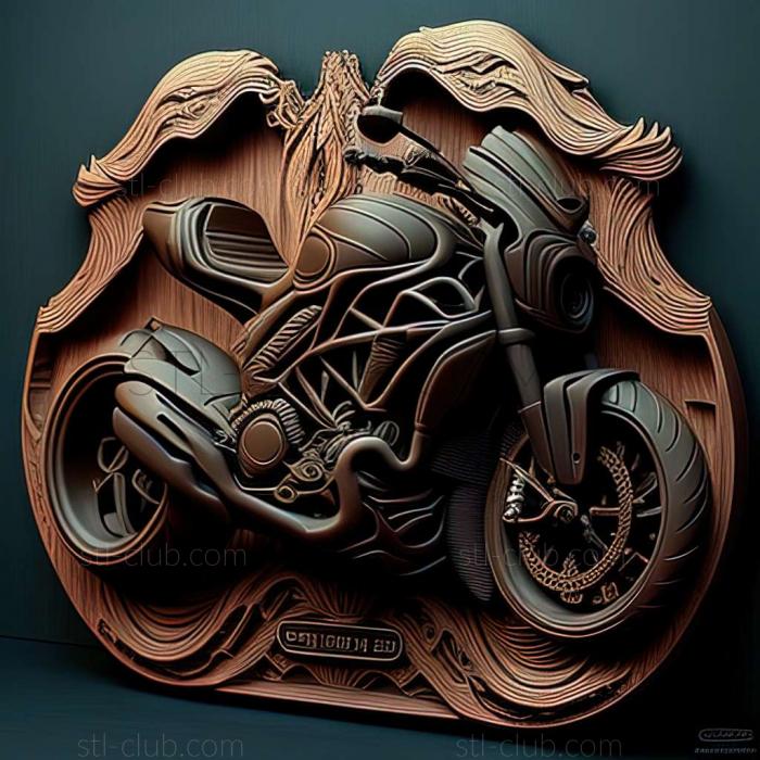 3D мадэль Ducati Diavel Carbon (STL)